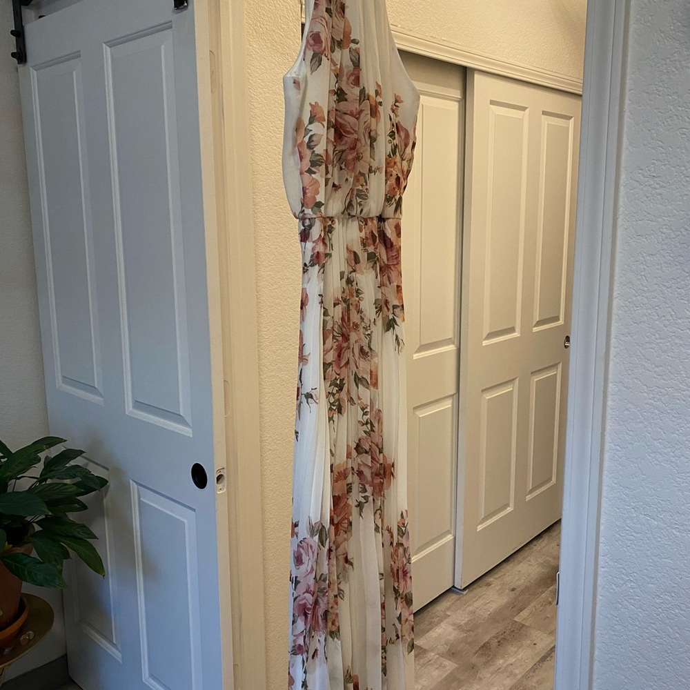Floral Sleeveless Maxi Dress size 6 (8)